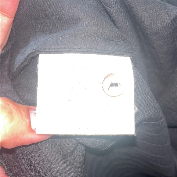 Chic Black Ruffled Women's Blouse - Picture 8 of 9